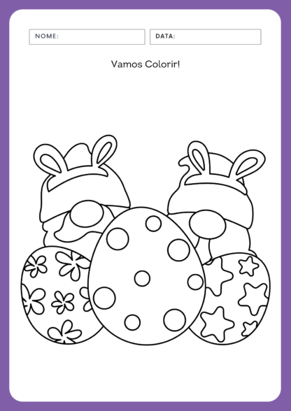 Caderno de atividades de páscoa - Image 3