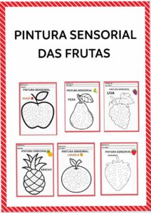 PINTURA SENSORIAL DAS FRUTAS