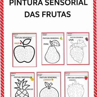 PINTURA SENSORIAL DAS FRUTAS