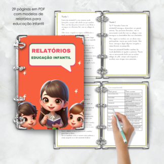 MODELOS PRONTOS DE RELATÓRIOS PARA A EDUCAÇÃO INFANTIL