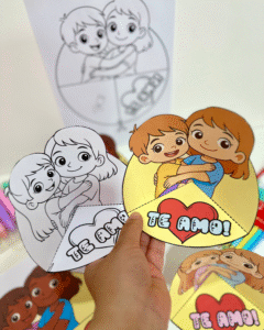 Atividade 3D Dia das Mães