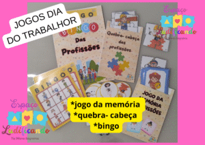 Dia do trabalhador- Jogos das profissões