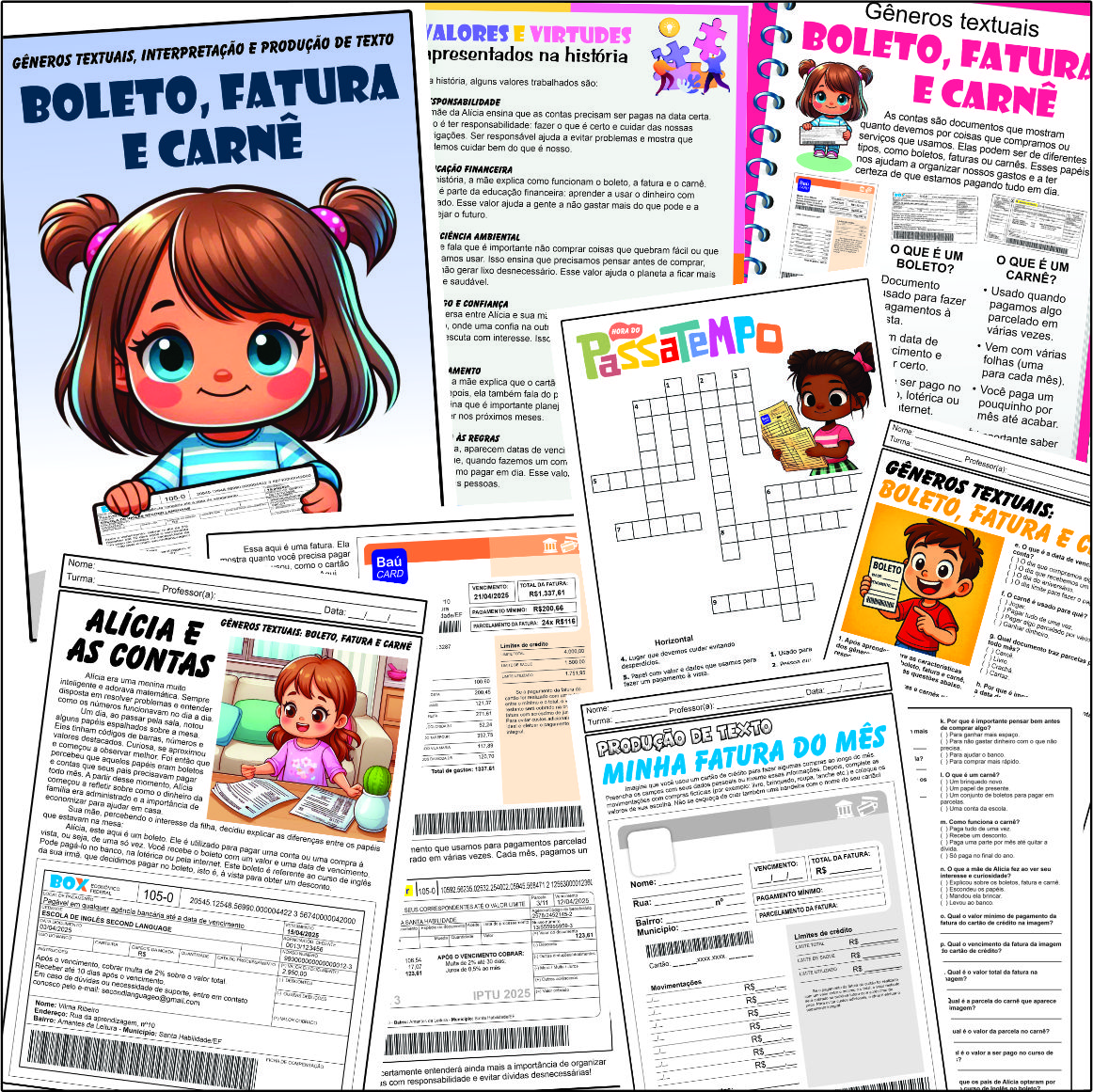 BOLETO, FATURA E CARNÊ