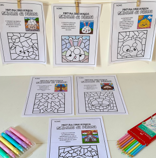 Pintura Símbolos da Páscoa