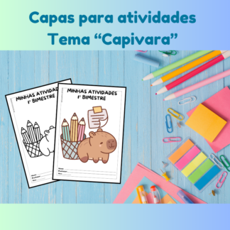 Capas para atividades tema