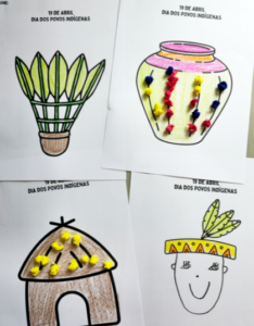 ATIVIDADES PINTURA DIA DOS POVOS INDÍGENAS