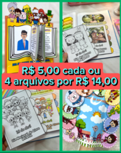 COMBO DIA DO LIVRO E DIA DOS POVOS INDÍGENAS – 4 ARQUIVOS POR R$ 14,00