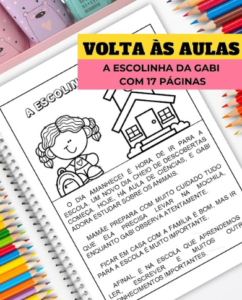 APOSTILA SEQUENCIA DIDATICA VOLTA AS AULAS – A ESCOLINHA DE GABI