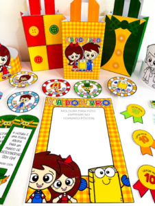 LEMBRANCINHAS DIA DO LIVRO – SÍTIO DO PICAPAU AMARELO