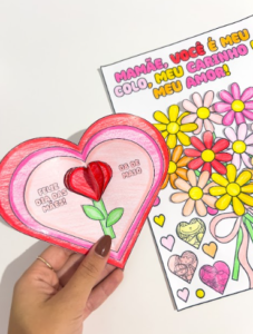 CARTÕES PARA COLORIR – DIA DAS MÃES