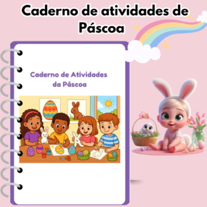 Caderno de atividades de Páscoa + Bônus