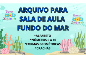 Kit Fundo do Mar