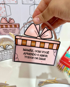 Cestinha (Lembrancinhas Dia das Mães)