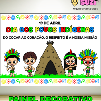 ✨ PAINEL DIA DOS POVOS INDÍGENAS ✨