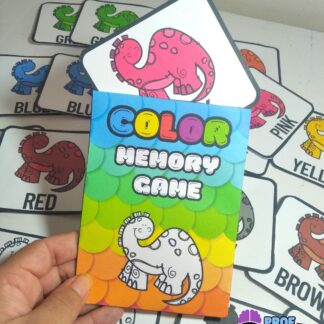 Jogo da Memória das Cores - Dinossauros 🦖🌈
