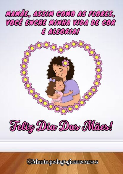 Painel decorativo dia das mães 🌸