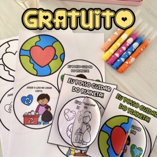 Livrinho "Eu posso cuidar do Planeta" - Gratuito