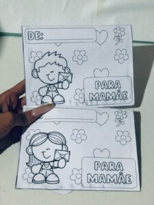 CARTÃO INTERATIVO 3D DIA DAS MÃES