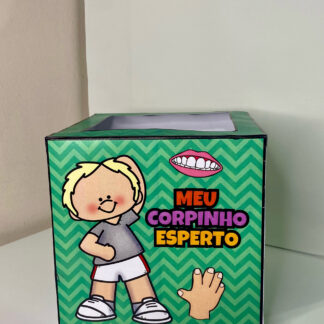 História na caixa: A aventura do corpinho esperto
