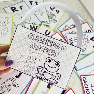 COLORINDO O ALFABETO