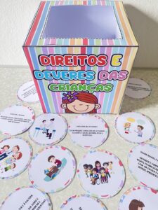 CAIXA DOS DIREITOS E DEVERES DAS CRIANÇAS