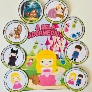 👑✨ Luva de História: A Bela Adormecida ✨💤