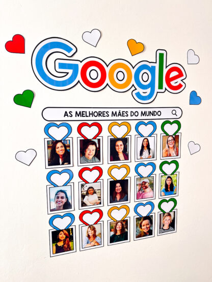 Painel "As melhores mães do mundo" Dia das mães - mãe