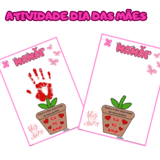 Atividade para dia das mães 😍