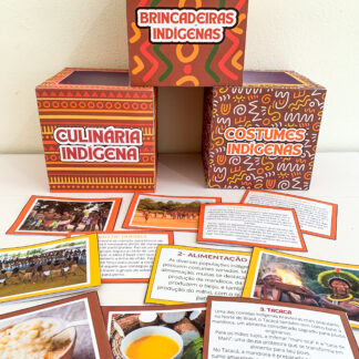 KIT CULTURA INDÍGENA: SABERES QUE ENCANTAM E ENSINAM!