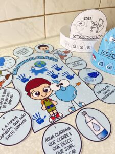 Luva Interativa + Coroa Criativa – Especial Dia da Água!