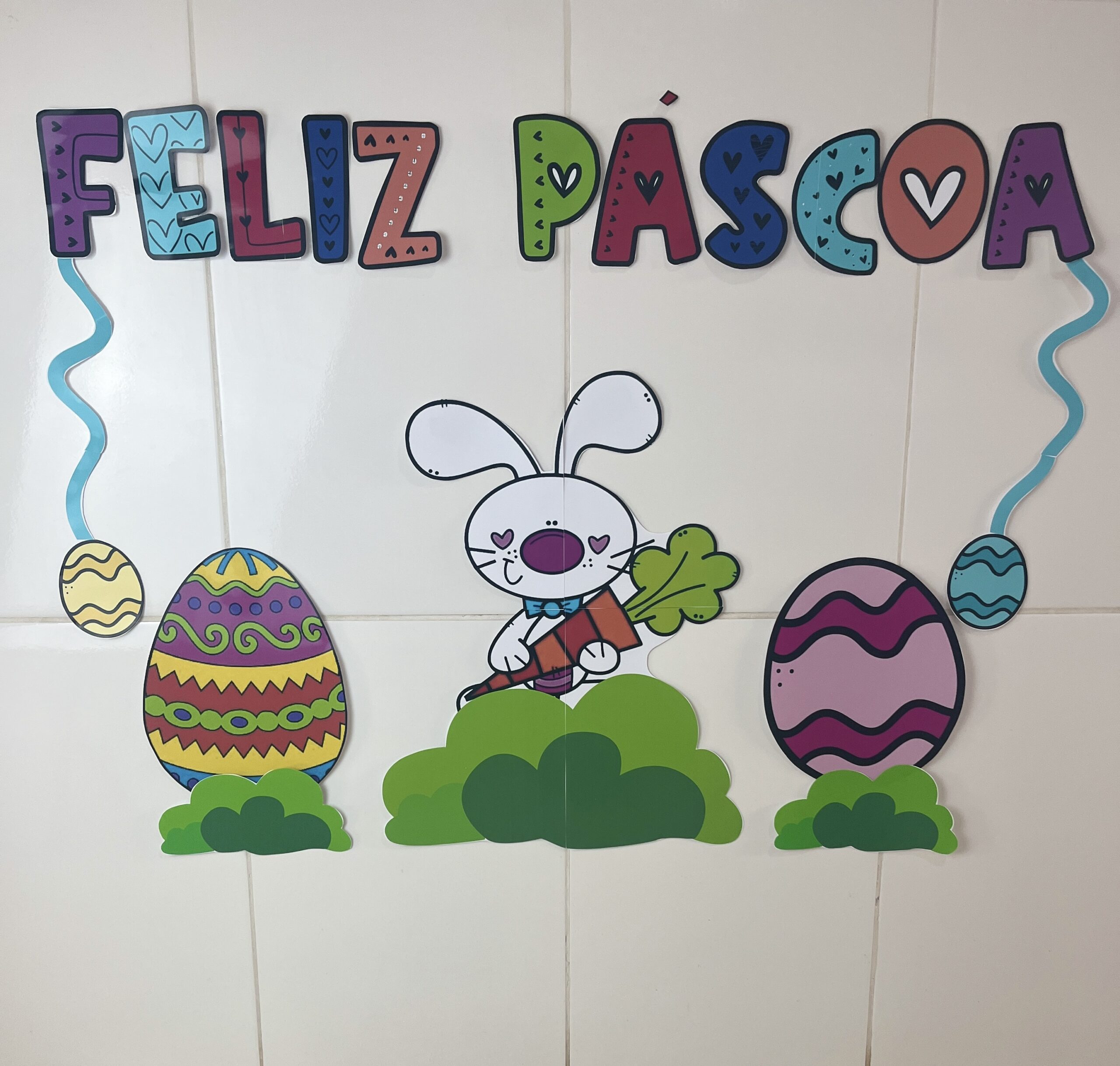 Painel Feliz Páscoa