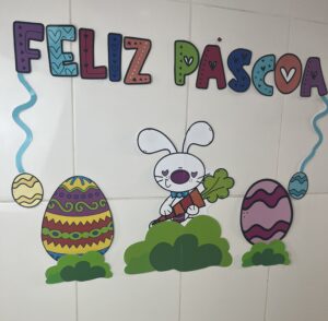 Painel Feliz Páscoa