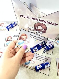 Caixa de Páscoa Mensagem de Fé