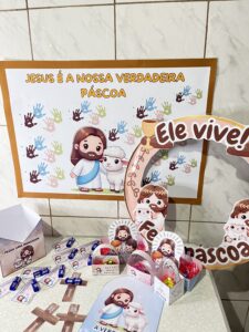 ✝️🐣 Kit Páscoa Cristã – PDF para imprimir 🐰💛