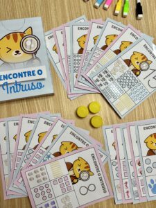 Encontre o intruso ( numerais)