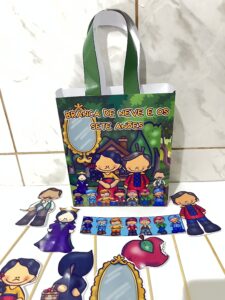 Sacola Teatral da Branca de Neve
