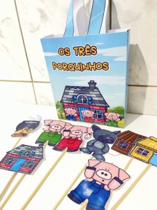 Os Três Porquinhos Sacola Teatral