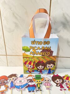 Sacola de contação de histórias – Sítio do Pica-Pau Amarelo