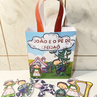Sacola de Contação de História do João e o Pé de Feijão