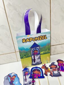 SACOLA TEATRAL RAPUNZEL