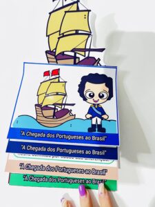 Flipbook: A Chegada dos Portugueses ao Brasil