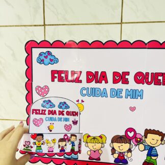 PAINEL + VISEIRA – FELIZ DIA DE QUEM CUIDA DE MIM!