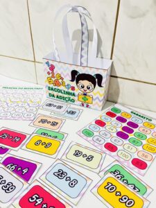 SACOLINHA DA ADIÇÃO DIVERTIDA – SOMAR NUNCA FOI TÃO COLORIDO