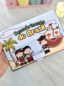 Livrinho 3D O Descobrimento do Brasil