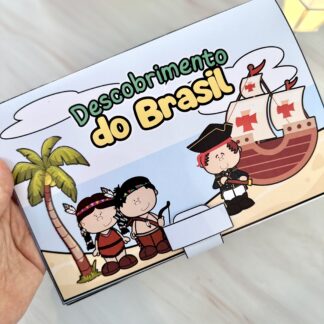 Livrinho 3D O Descobrimento do Brasil