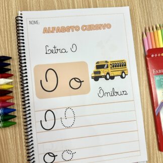 APOSTILA ALFABETO CURSIVO