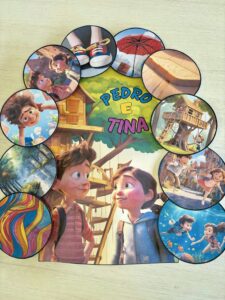 Luva de História Pedro e Tina