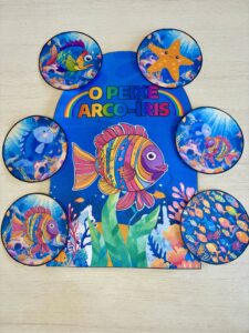 Historinha O peixe arco íris
