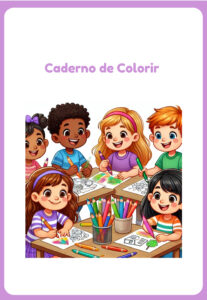 Caderno de colorir