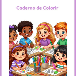 Caderno de colorir